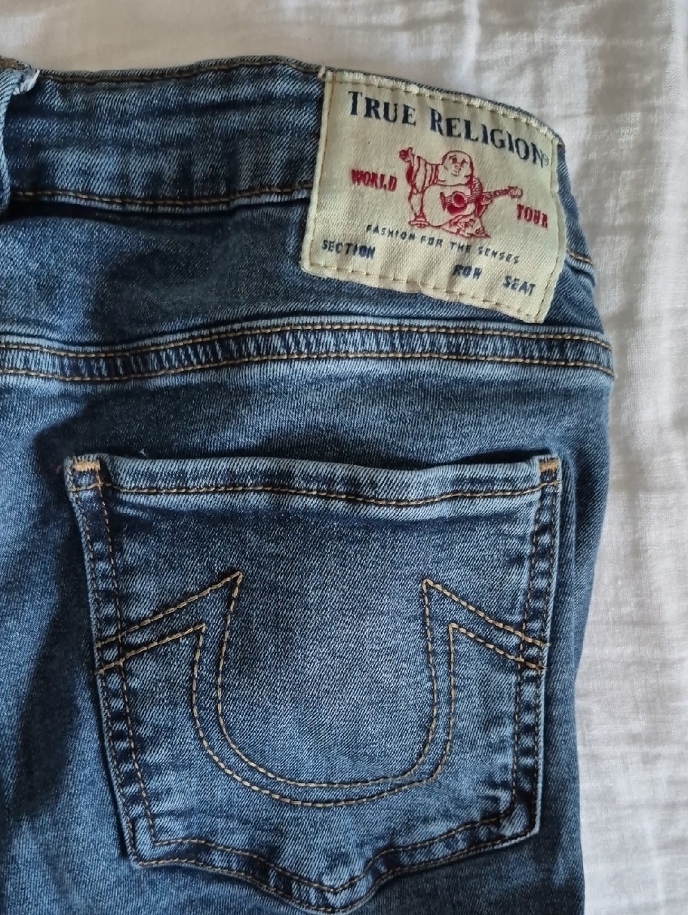 True Religion Women's Becca  Mid Rise Bootcut Jeans Medium Rustic 27 - Picture 3 of 7